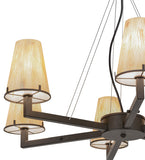 31"W St. Lawrence 6 Lt LED Nautical Chandelier