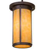 6"W Overbrook Arts & Crafts Flushmount