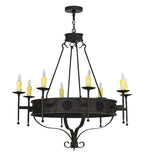42"W Lorenzo 8 Lt Chandelier