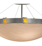 42"W Festiva Modern Semi-Flushmount