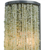 7.5"W Jade Charm Glam Wall Sconce