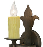 6"W Marthe Calandra Gothic Wall Sconce