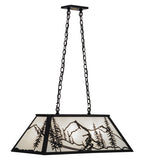 33"L Alpine Island/Billiard Lodge Pendant