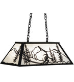 33"L Alpine Island/Billiard Lodge Pendant