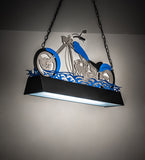 38"L Motorcycle Island/Billiard Oblong Pendant