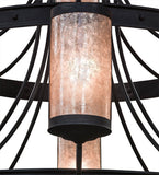 60"W Nehring 20 Lt Three Tier Contemporary Lodge Chandelier