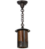 8"W Fulton Bear Creek Outdoor Pendant
