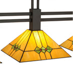 47"L Martini Mission 3 Lt Island/Billiard Pendant