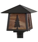 14"Sq Stillwater Tall Pine Post Mount