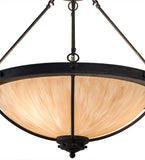 24"W Freya Traditional Semi-Flushmount