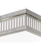 10"Sq Chisolm Passage Industrial Flushmount