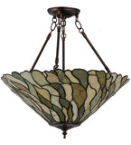 20"W Jadestone Willow Inverted Pendant