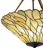 20"W Jadestone Willow Inverted Pendant