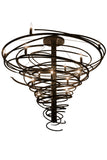 48"W Cyclone 14 Lt Contemporary Chandelier