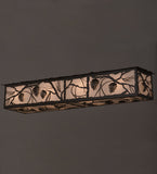 50"L Whispering Pines Flushmount