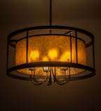 36"W Cordoba 6 Lt Contemporary Pendant