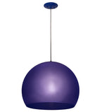 20"W Bola Play Glam Contemporary Pendant