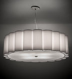 36"W Cilindro Engranaje Modern Pendant