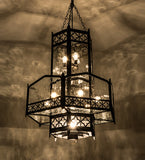 36"W Church Victorian Gothic Pendant