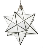 18"W Moravian Star Pendant