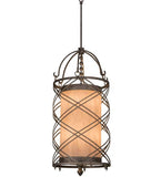 20"W Desmond Contemporary Deco Pendan