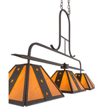 48"L Hanford 3 Lt Mission Island Pendan