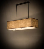 59"L Quadrato Lounge Island/Billiard Mission Pendant