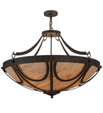 42"W Carousel Contemporary Inverted Pendant