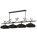 78"L Stefano Gothic 4 Lt Kitchen Island Lighting
