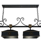 78"L Stefano Gothic 4 Lt Kitchen Island Lighting