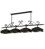 78"L Stefano Gothic 4 Lt Kitchen Island Lighting