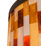 47"W Cilindro Calico Modern Semi-Flushmount