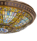 43.5"W Fleur-de-lis Victorian Flushmount