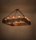 56"Sq Cassidy 12 Lt Mission Lodge Pendant