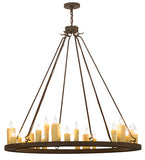 49"W Deina 24 Lt Victorian Chandelier