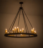 49"W Deina 24 Lt Victorian Chandelier