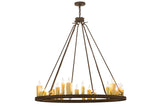 49"W Deina 24 Lt Victorian Chandelier