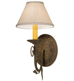 7"W Bordeaux Victorian Wall Sconce