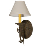 7"W Bordeaux Victorian Wall Sconce