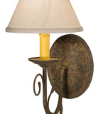 7"W Bordeaux Victorian Wall Sconce