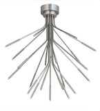 28"W Galassisa Contemporary Flushmount