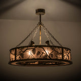 44"W Whispering Pines 4 Uplights Chandel-Air Fan