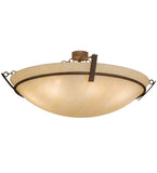 48"W Covina Modern Semi-Flushmount