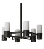 48"W Farmington 6 Lt Modern Chandelier