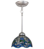 8"W Roseborder Mini Pendant