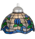 8"W Roseborder Mini Pendant