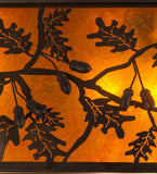 54"L Oak Leaf & Acorn Island/Billiard Pendant