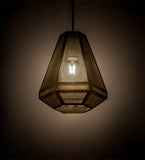 9"W Nidos Struttura Contemporary Mini Pendant