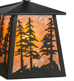 7"Sq Tall Pines Outdoor Pendant