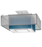 36"Sq Quadrato Umador Contemporary Semi-Flushmount
